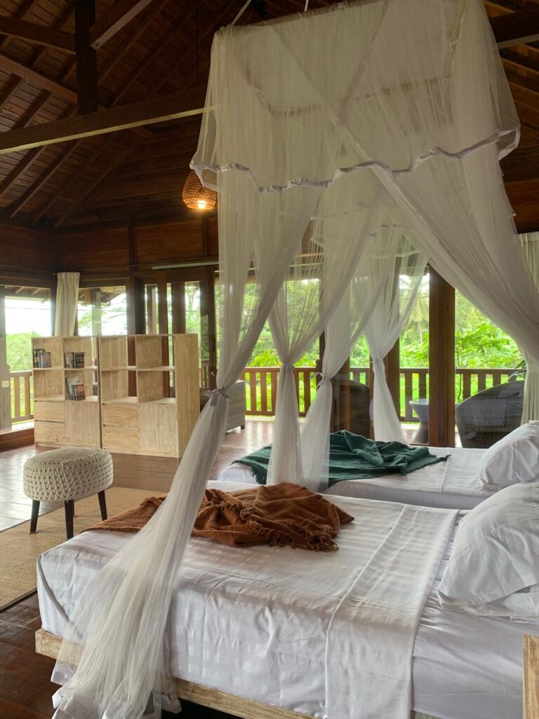 Yoga Villa Main Bedroom with Rice Paddy View Yoga Villa Main Bedroom with Rice Paddy View