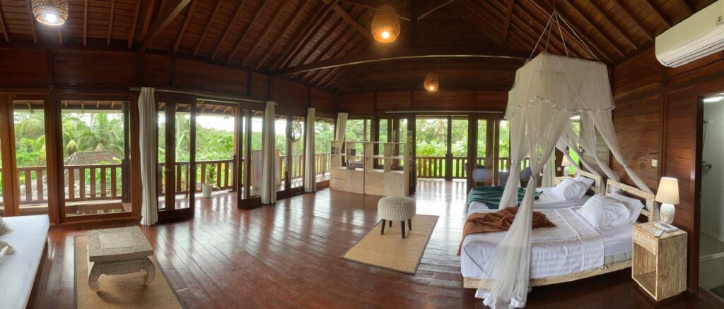 Yoga Villa Fisheye View of Main Bedroom Yoga Villa Fisheye View of Main Bedroom