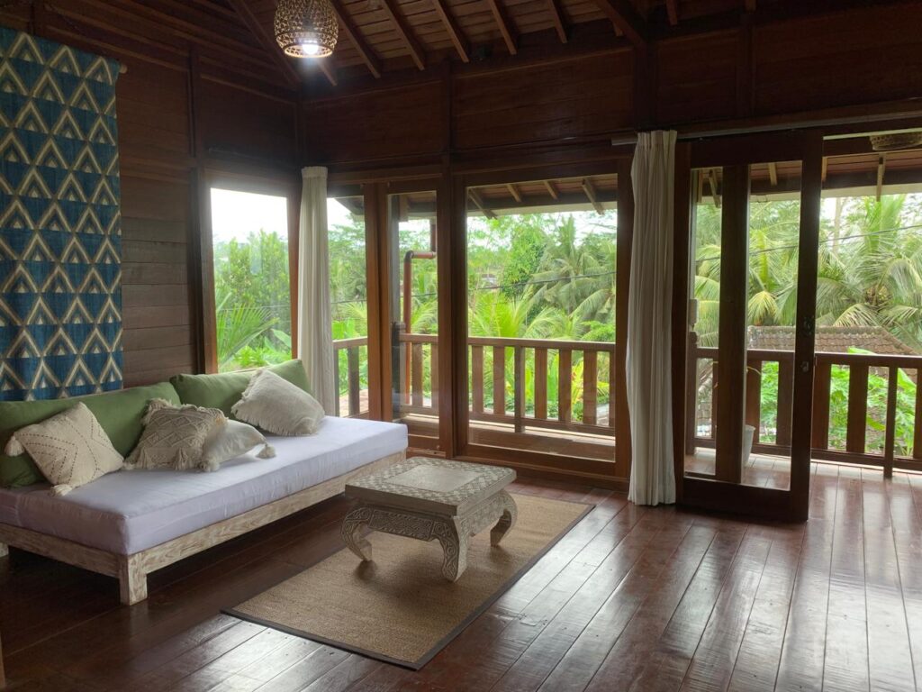 Yoga Villa : Sofa Bed in Main Bedroom Yoga Villa : Sofa Bed in Main Bedroom